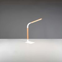LED Tischleuchte, Holz, 73 cm Höhe