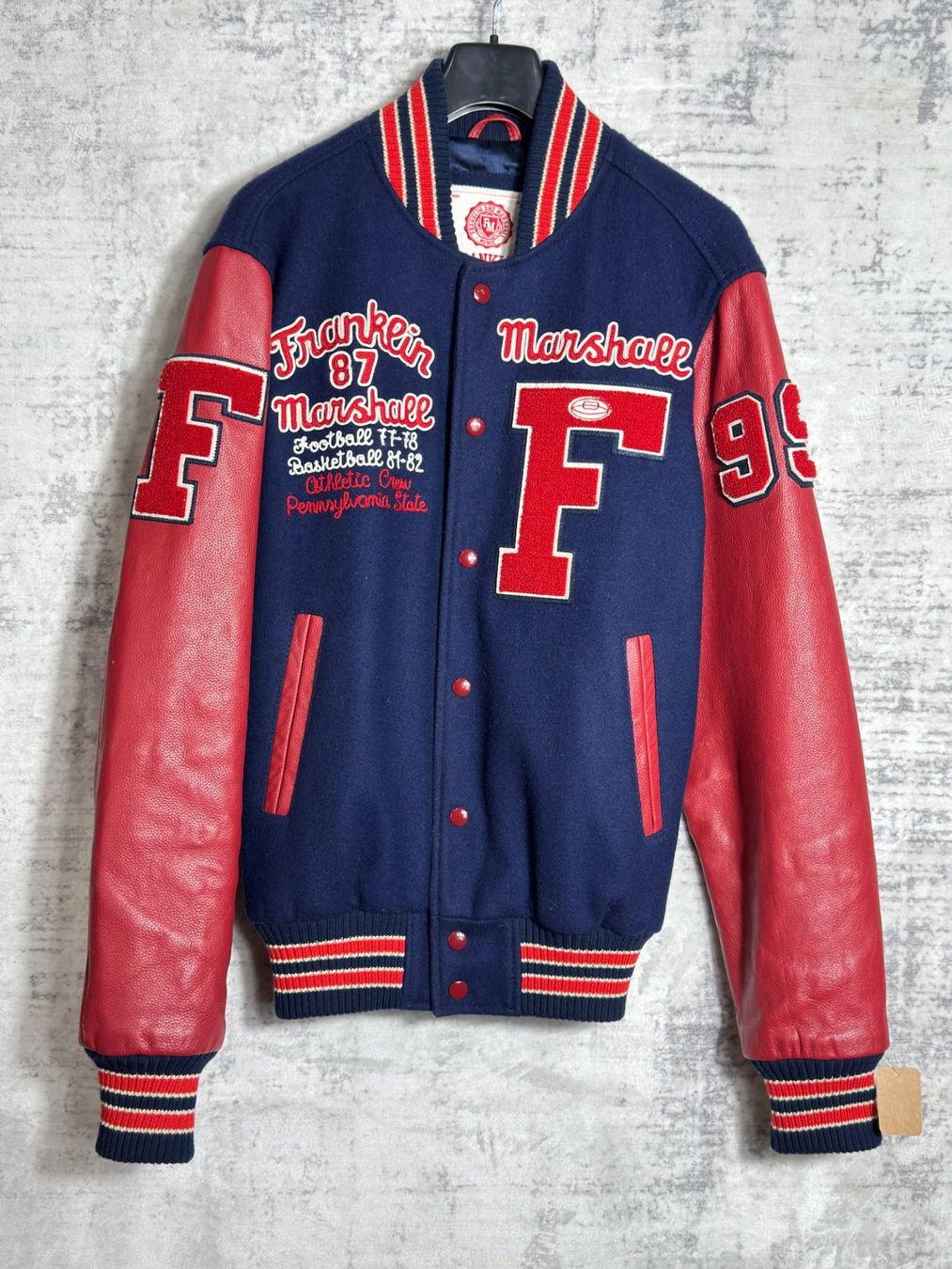 Franklin & Marshall Giacche: FRANKLIN & MARSHALL "COLLEGE" VARSITY JACKET SZ: M – Usato da Cortaillod venduto da Stay_Alive_vintage