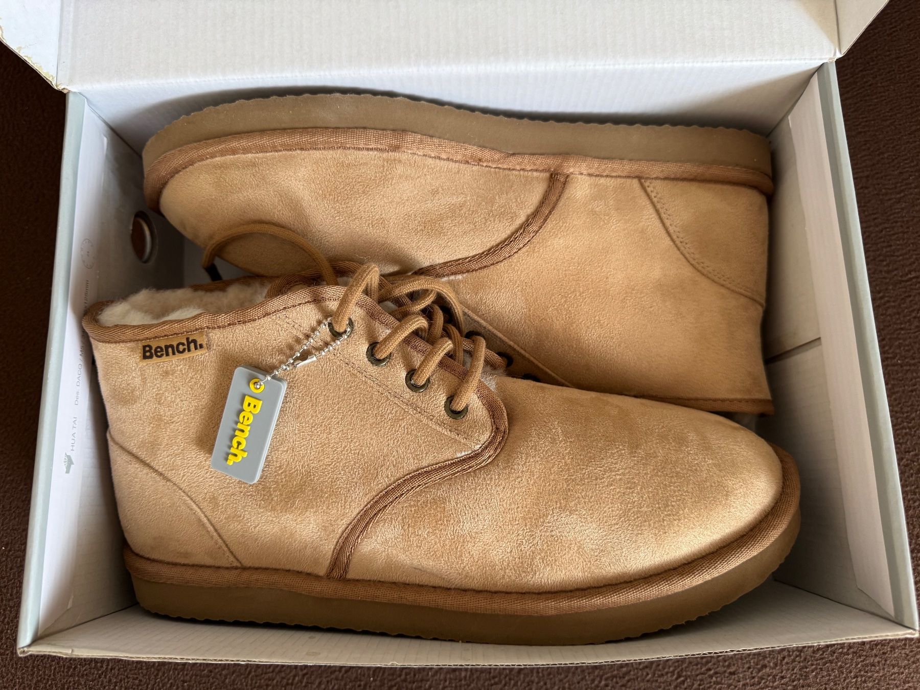 Bench Scarpe da uomo: BENCH FREIZEITSCHUHE, GR. 44, BEIGE, HERBST-WINTER – Nuovo e nell'imballaggio originale da Zürich venduto da rolo66