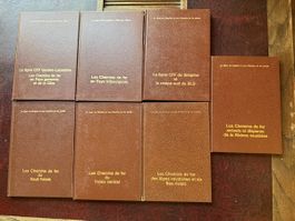 Collection 7 livres Chemins de fer Simplon CFF Gaston Maison