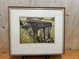 Alte Brücke über das Hundwilertobel, Appenzell