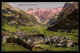 AK Engelberg, Ortspanorama mit Spannörter