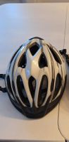 1 Velo Helm Kinder weiss schwarz mit Belüftung
