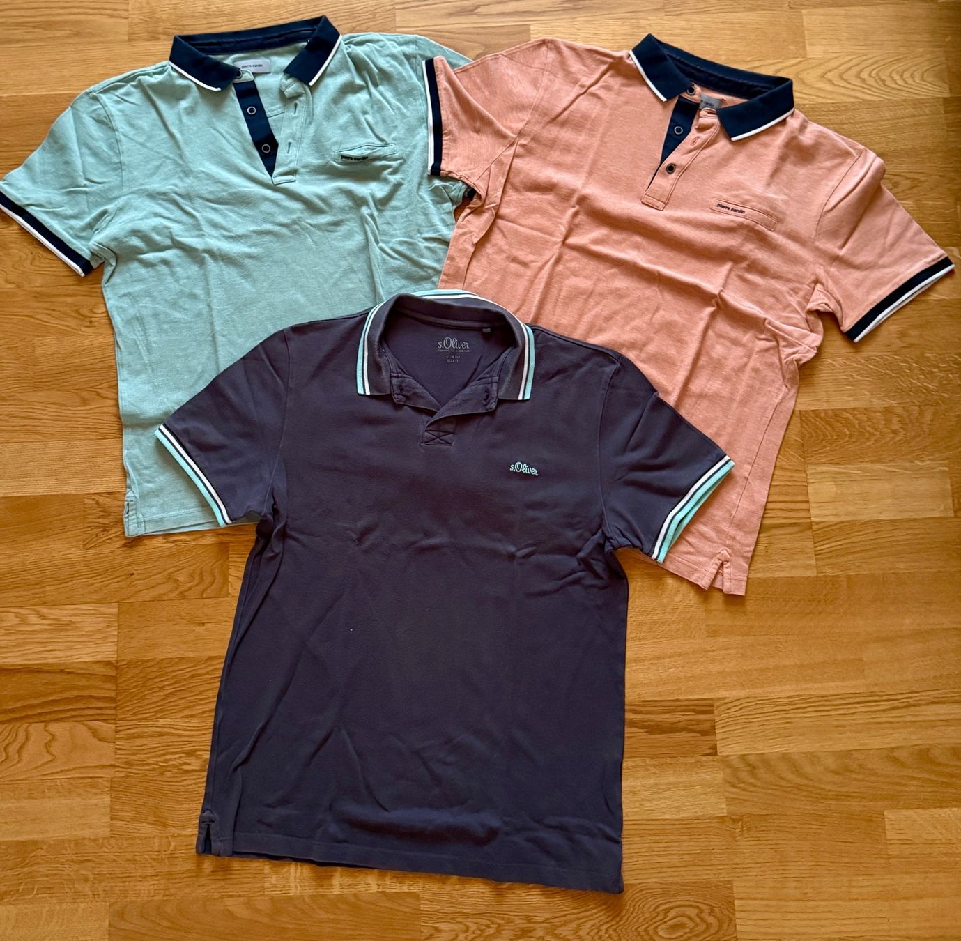 Magliette Polo: 3er Set Herren Polo Shirts, Grösse L – Usato da Pfungen venduto da Valimanya