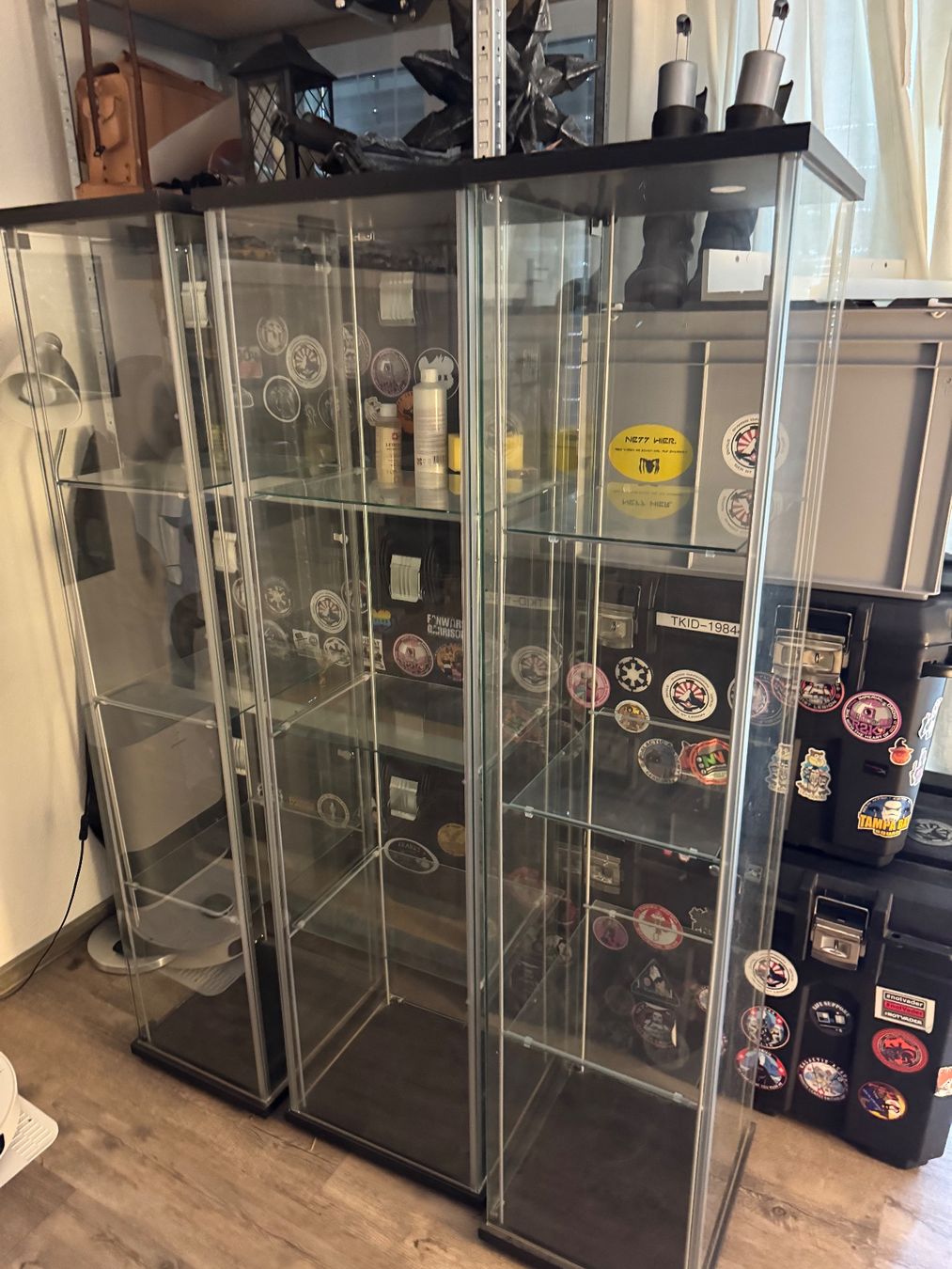 Vetrine: 3x IKEA Detolf Vitrine – Usato da Burgdorf venduto da Caradhras