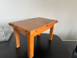Holzbänkli Schemeli Trittl Tritthocker  Vintage