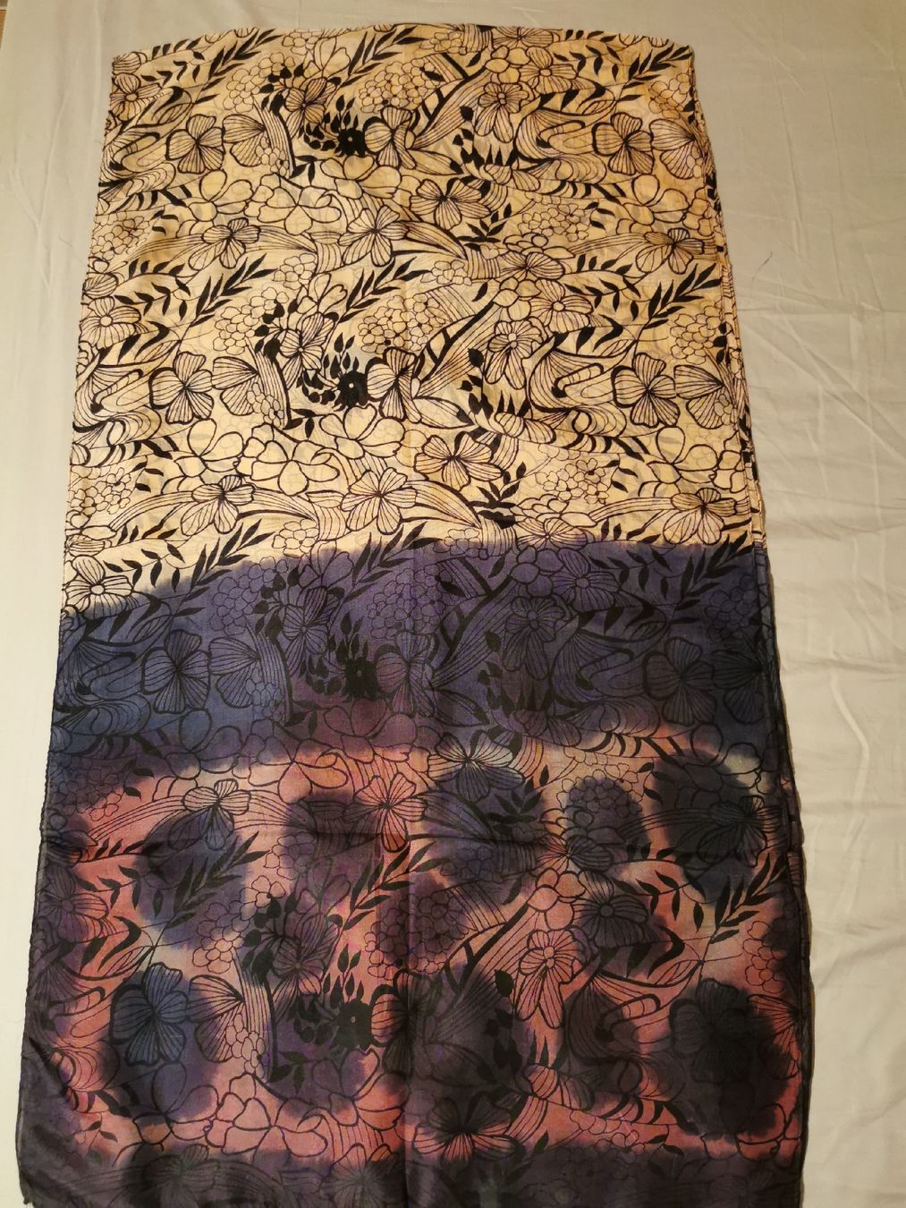 Foulard & Sciarpe: Damen Schal aus Seide – Nuovo (secondo la descrizione) da Schlieren venduto da vlalif