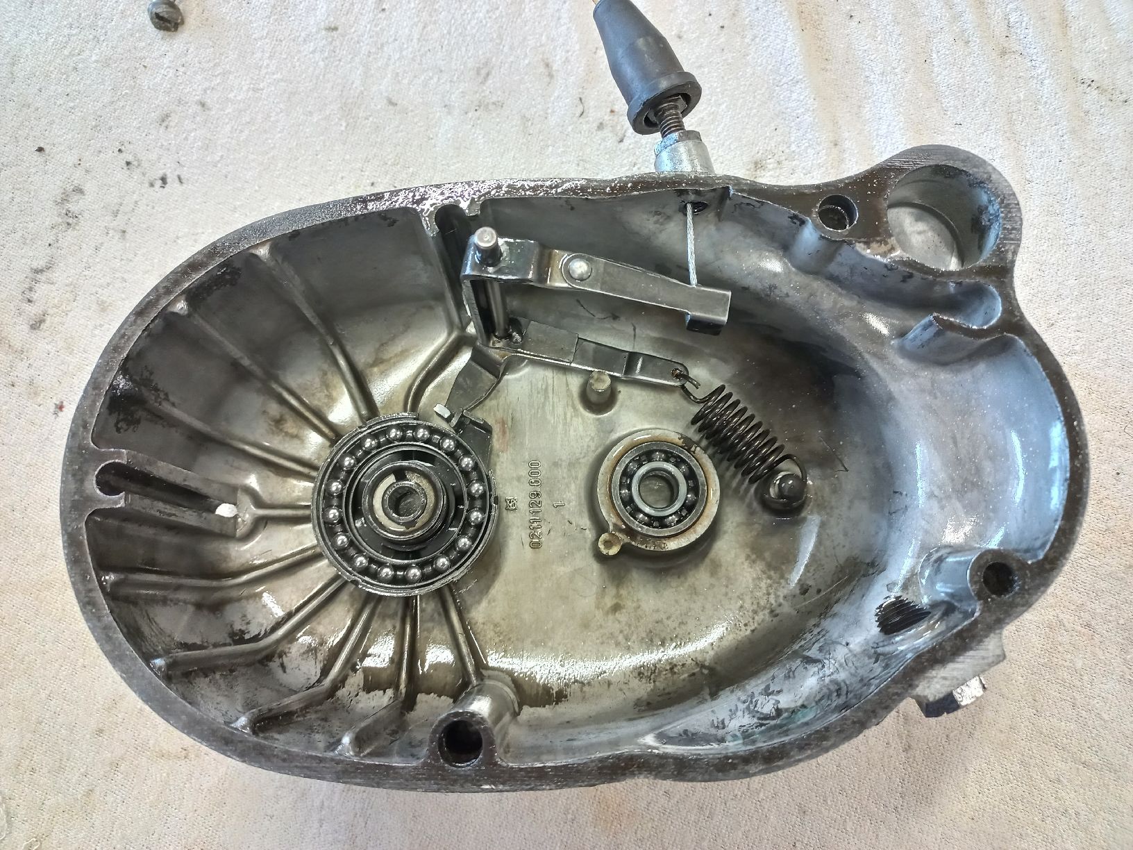Sachs Mofas: Sachs Saxonette Motor Mod. 50/ AL – Defekt aus Welschenrohr von  5