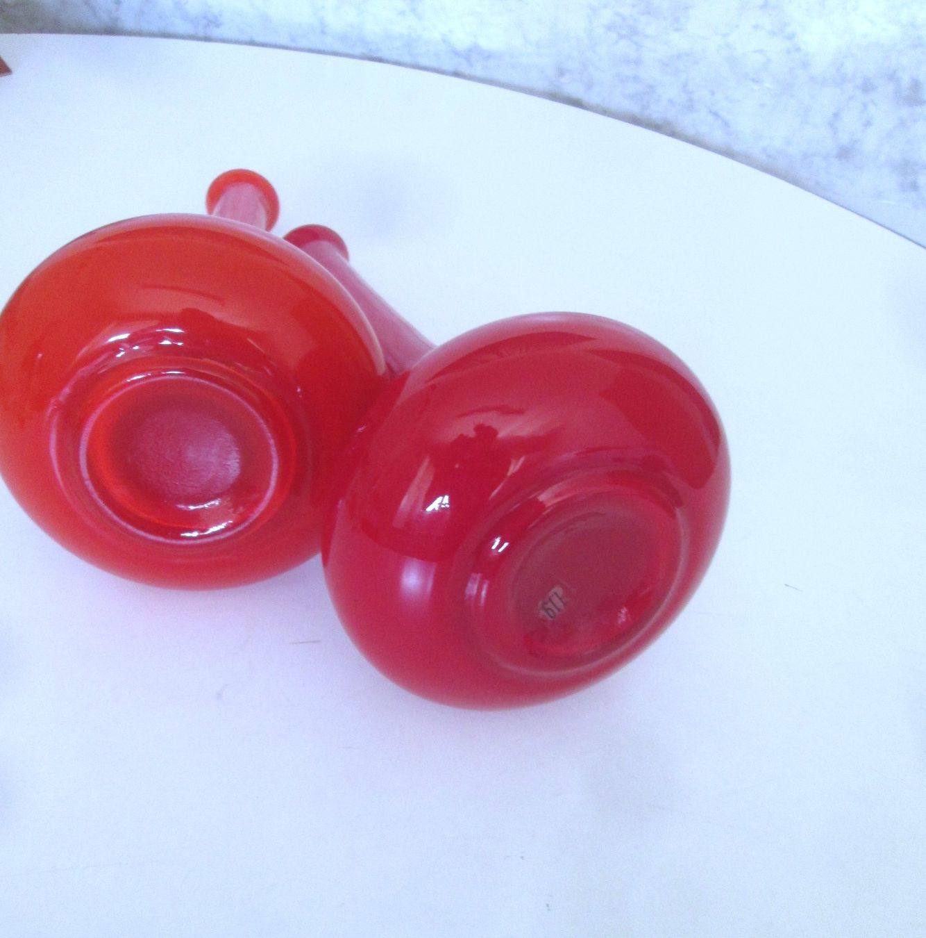 Vasi & Recipienti: 2 Glasvasen – Usato da Sementina venduto da babucia 3