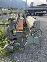 Blechschere + Abkantpresse