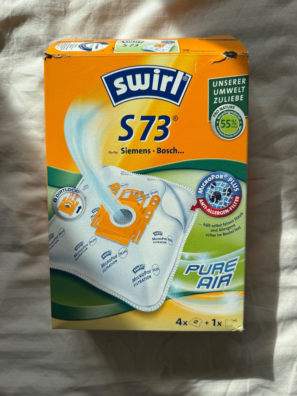 Aspirapolveri & Accessori: Swirl S73 Staubsaugerbeutel, 3 Stk. – Usato da Geroldswil venduto da ana_rb6t