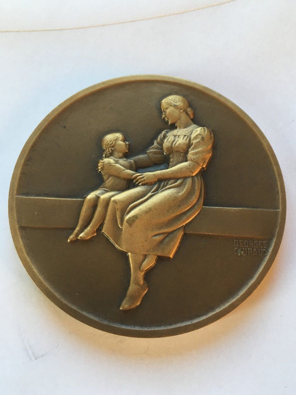 Medaillen: Grosse Medaille Schweiz / Frankreich 68 mm – Neu (gemäss Beschreibung) aus Kirchberg SG von Zenhad69