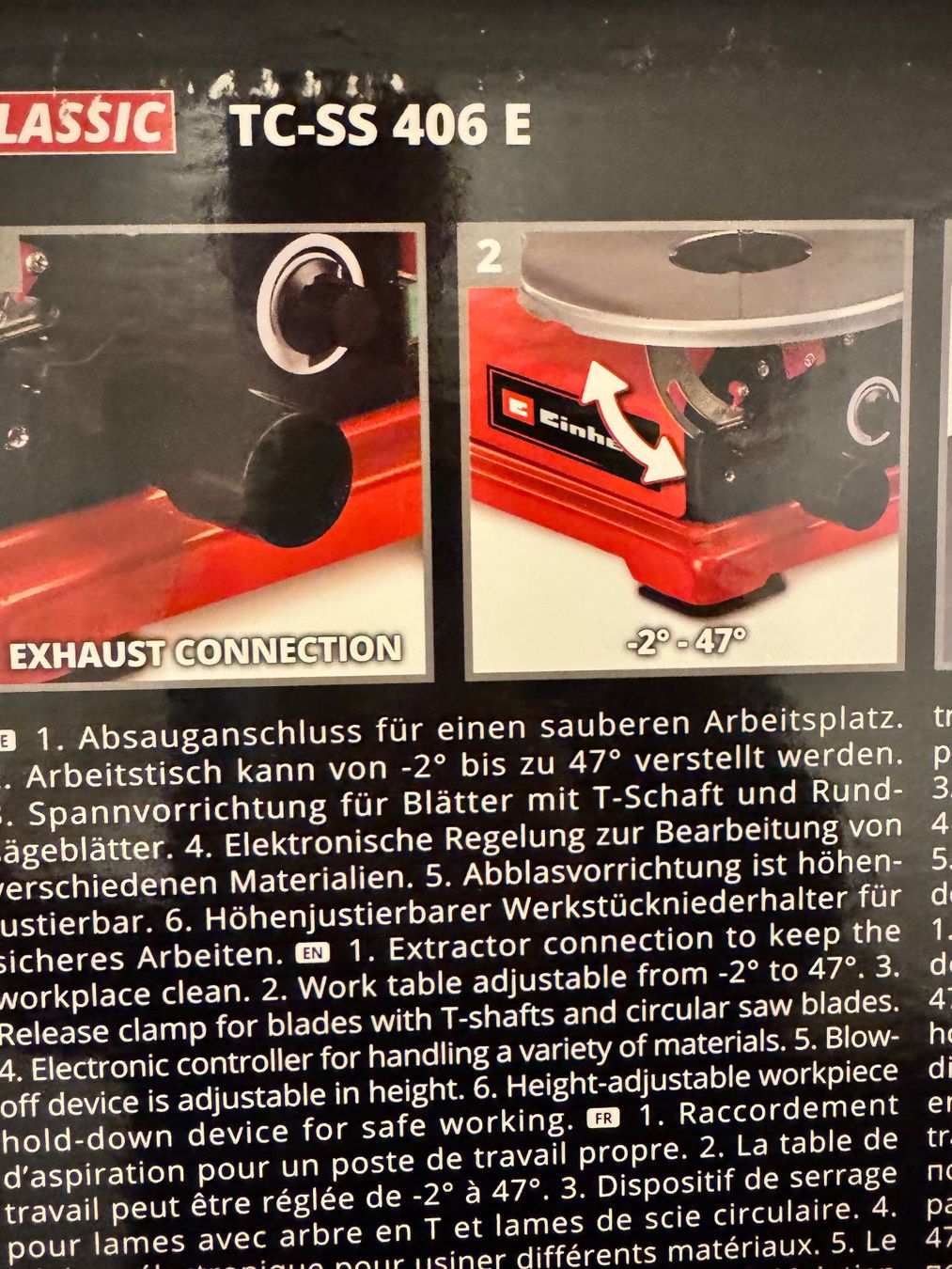 Einhell Sägen: Dekupiersäge Einhell – Neu (gemäss Beschreibung) aus Unterkulm von ciro07 2