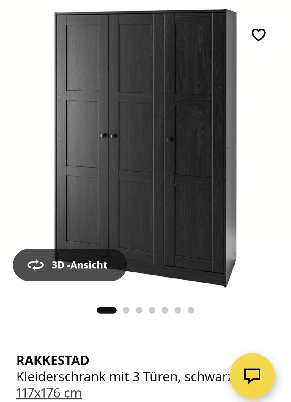 Armoires: Kleiderschrank Ikea Rakkestad – D'occasion à Winterthur par sar_lt9f 1