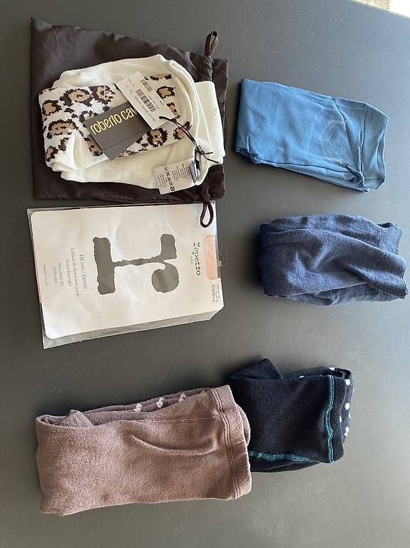 Calze & Collant: Collants/ ghette/ tights ragazze  – Usato da Minusio venduto da may_5qgr 4