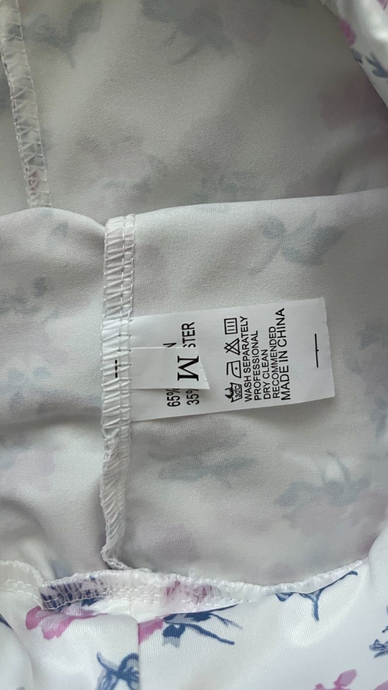 Negligees & Pigiami: Minetom Pyjama set mit Blumen – Nuovo (secondo la descrizione) da Lausen venduto da sim_hgp6 2