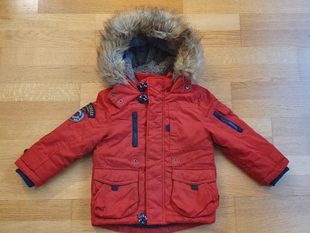 Winterjacke Gr.98 Palomino C&A rot