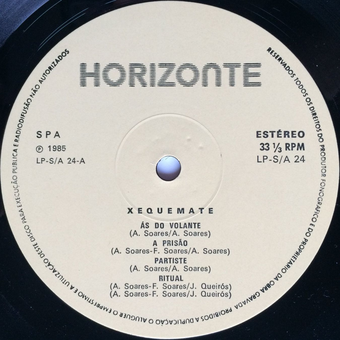 Vinyles: XEQUE MATE - EM NOME DO PAI, DO FILHO E DO ROCK 'N' ROLL – D'occasion à Bottens par hotter-than-hell 3