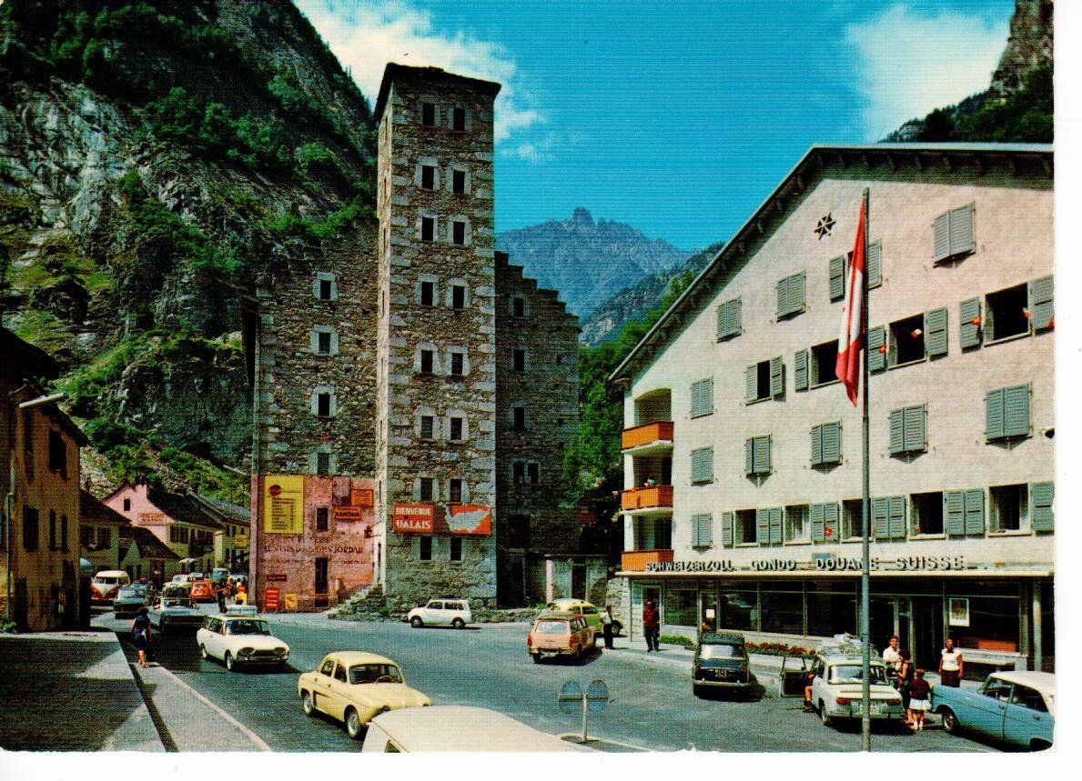 Cartoline postali: Gondo – Usato da Wolhusen venduto da Curver9
