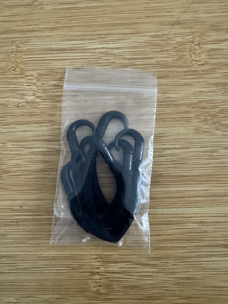 Haarschmuck: Black hair ties with hook closure – Neu (gemäss Beschreibung) aus Zürich von kri_zhv2