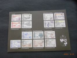 Fl 512-525 teils FDC Souvenirkarte