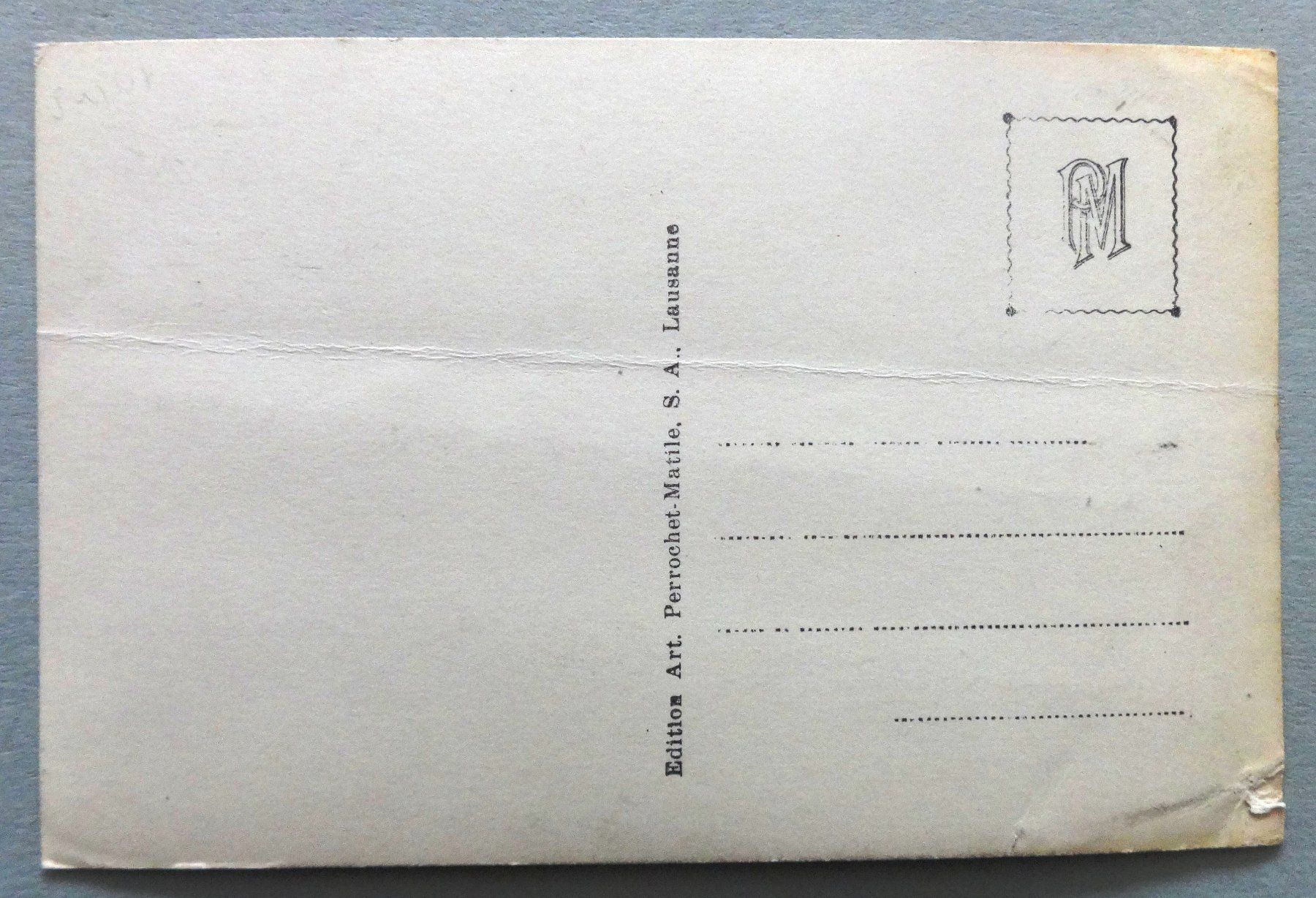 Cartoline postali: Loèche les Bains et la Gemmi – Difettoso da Fétigny venduto da Billy2miny 1