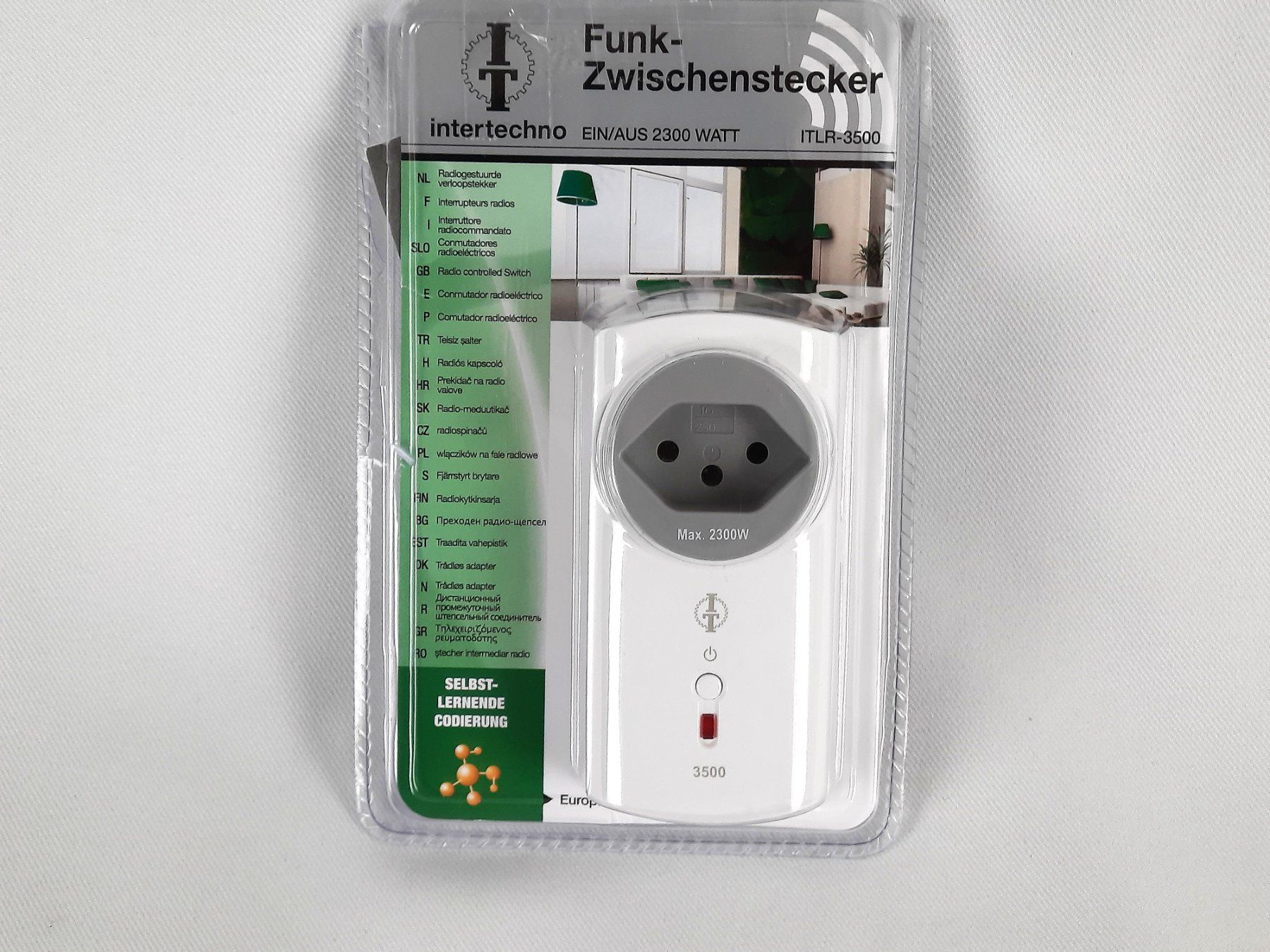 Intertechno Spine: INTERTECHNO Funk-Zwischenstecker ITLR-3500 – Nuovo (secondo la descrizione) da Beinwil am See venduto da Restwert_Beinwil