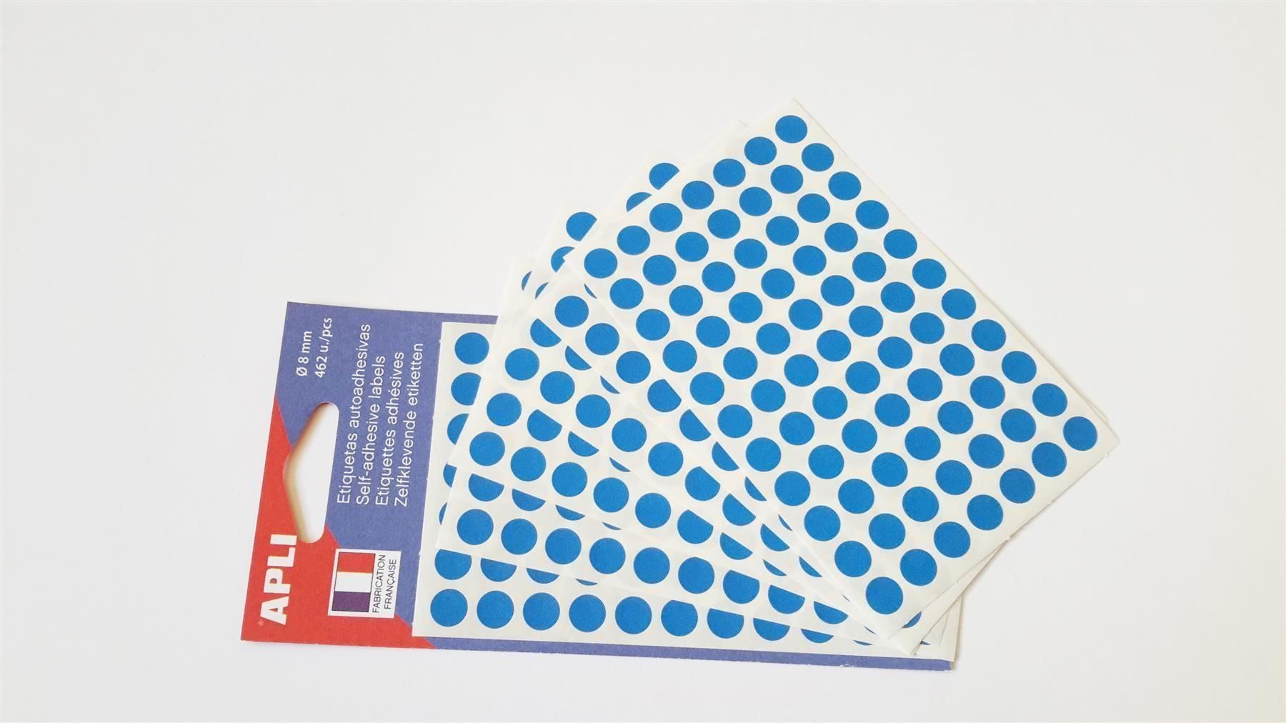 Sticker: Markierungspunkte, blau, 8mm, 462 Stück – Nuovo e nell'imballaggio originale da St. Gallen venduto da cointec 4