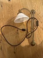 Wandlampe mit Schirm, Vintage Stil