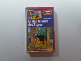 Hörspiel Kassette - TKKG Nr 22 - In den Klauen des Tigers