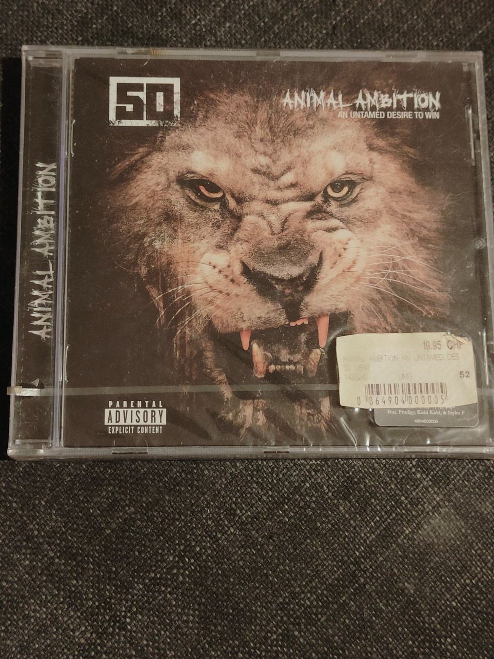 CD: 50 Cent - Animal Ambition – Nuovo e nell'imballaggio originale da Fribourg venduto da cristiana_vend