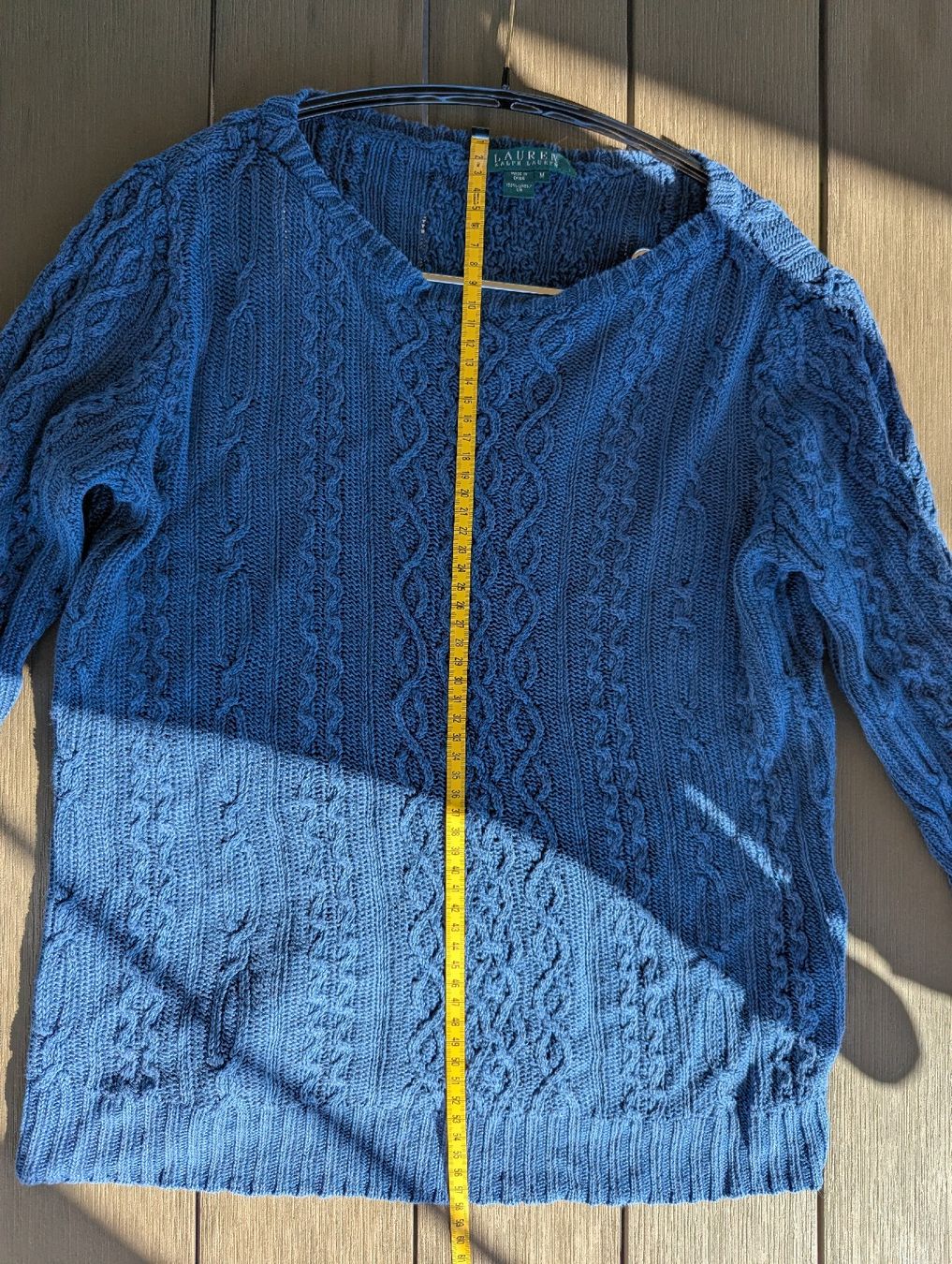 Ralph Lauren Maglioni & Felpe: Lauren Ralph Lauren Pullover Grösse M blau 100% Leinen – Usato da Seengen venduto da sam_x5tk 3