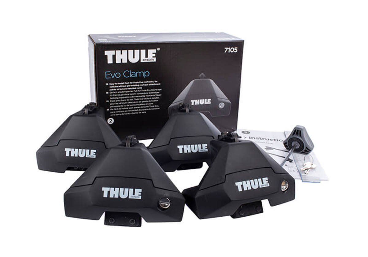 Thule Dachträger: Thule Dachträger - WingBar Evo 127 black - full set – Gebraucht aus Zürich von  4