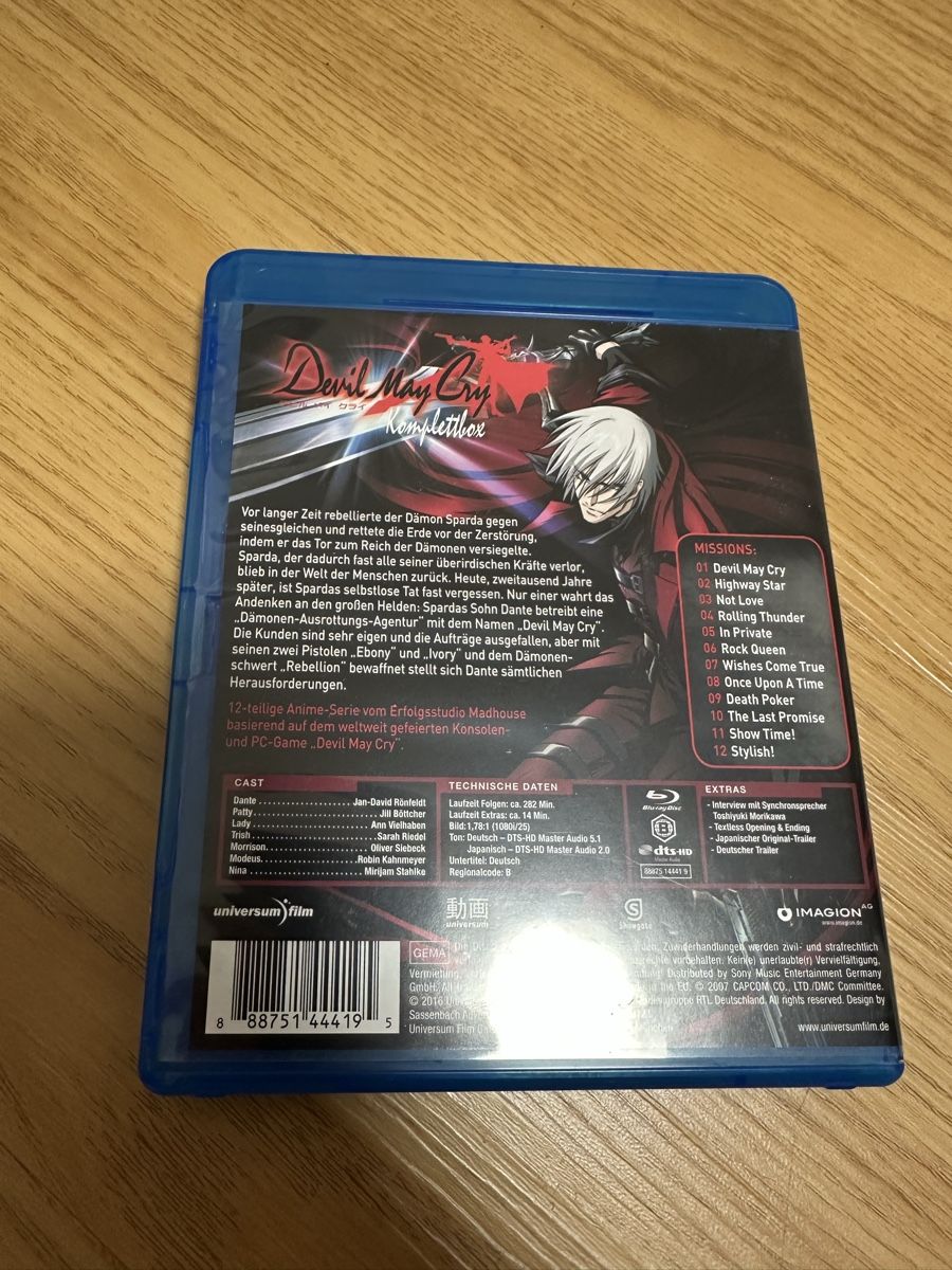 Tutti i DVDs: DevilMayCry komplette Serie – Nuovo (secondo la descrizione) da Oftringen venduto da saitama95 1