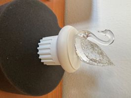 SWAROVSKI  Sammlung Auflösung  SCHWAN AUF SOCKEL 1995