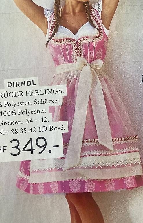 Vestiti: Krüger Dirndl Gr. 36, Neu – Usato da Lyss venduto da stubenwagen 1