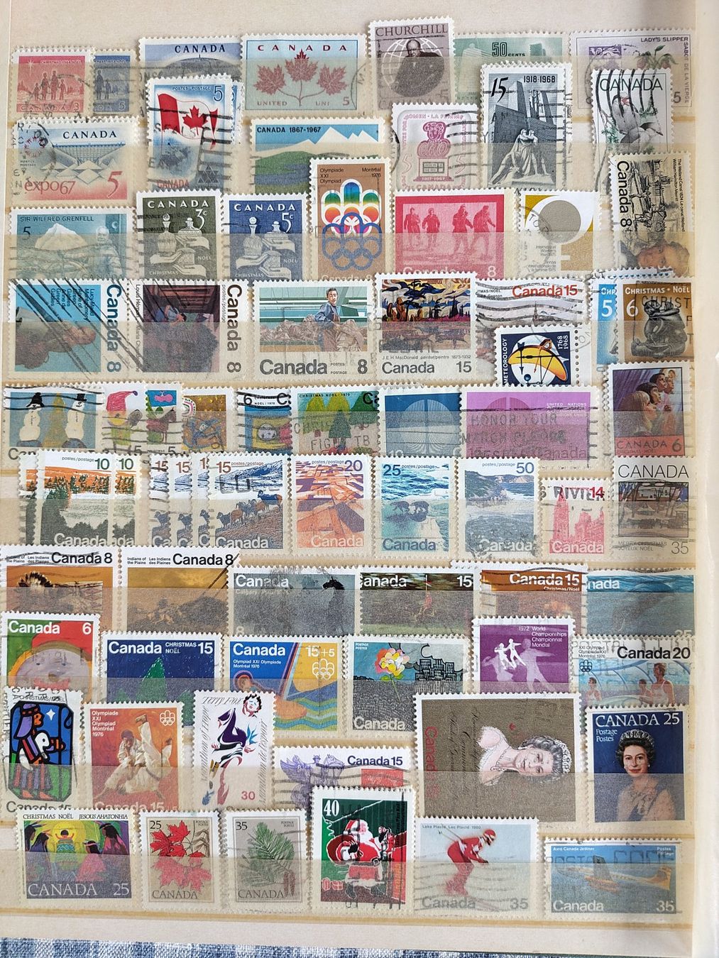 Alle Briefmarken: Briefmarken Kanada ab alt – Gebraucht aus Sarnen von DokRak 6