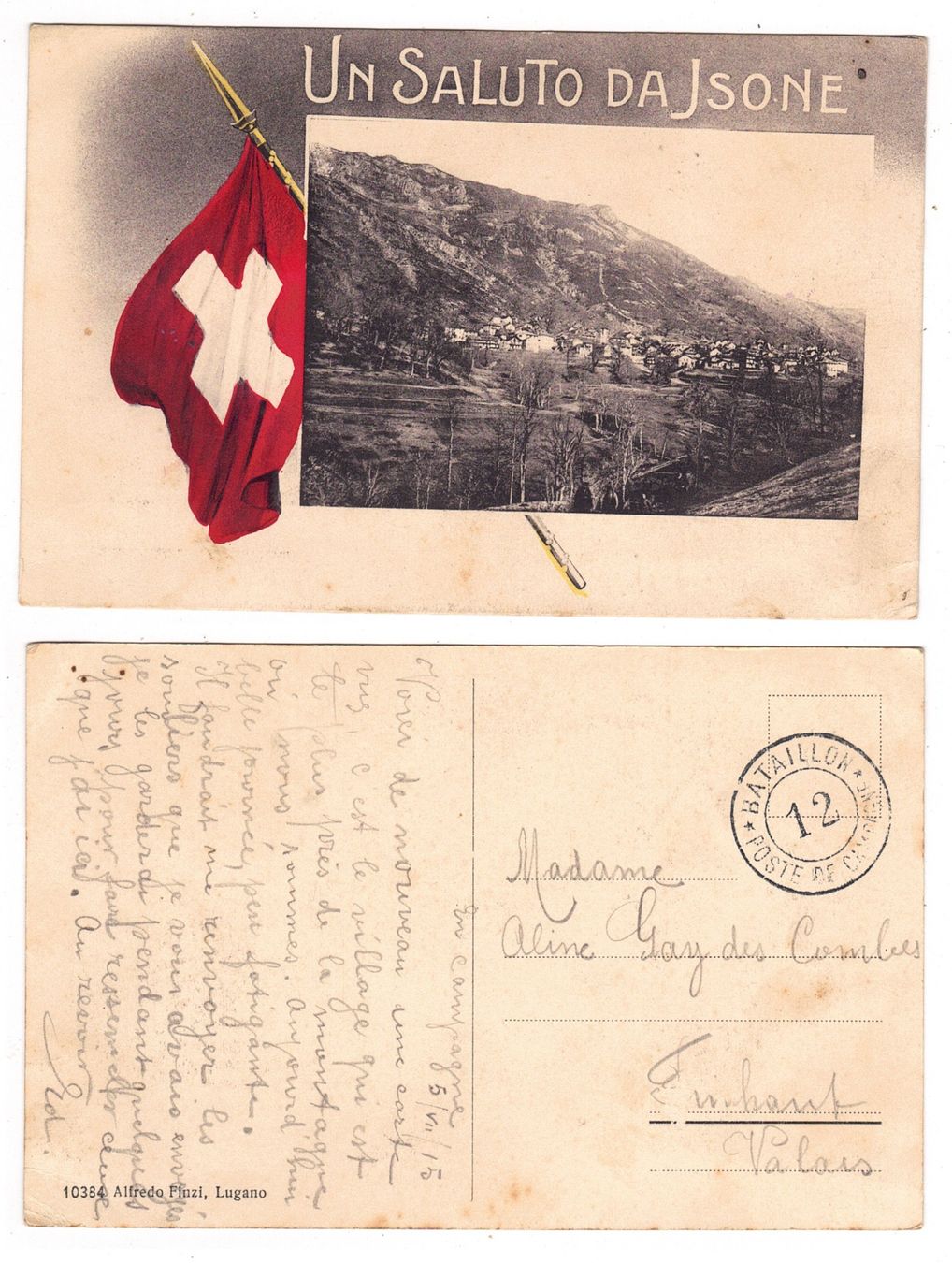Cartes postales: Un Saluto da Jsone – D'occasion à La Tour-de-Peilz par amjust