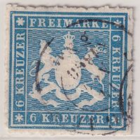 Württemberg Mi-Nr. 32 a gestempelt Gutes Erhaltung 70 Fr