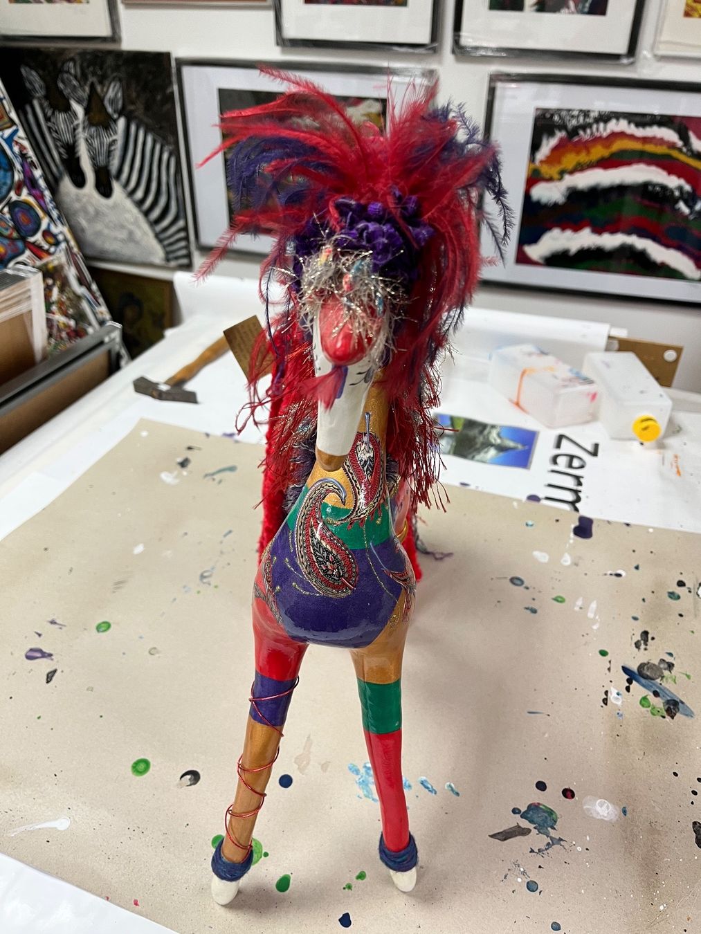 Figuren: Hand gefertigte Pferde Original  🐎 – Gebraucht aus Riehen von mcmal 4