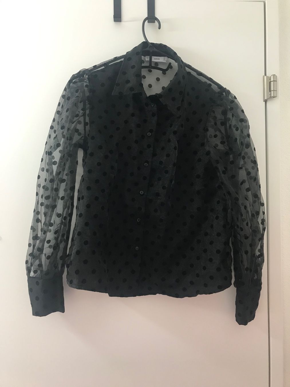 Mango Blusen: halbtransparente Bluse Mango Gr S – Gebraucht aus Oftringen von violetta9