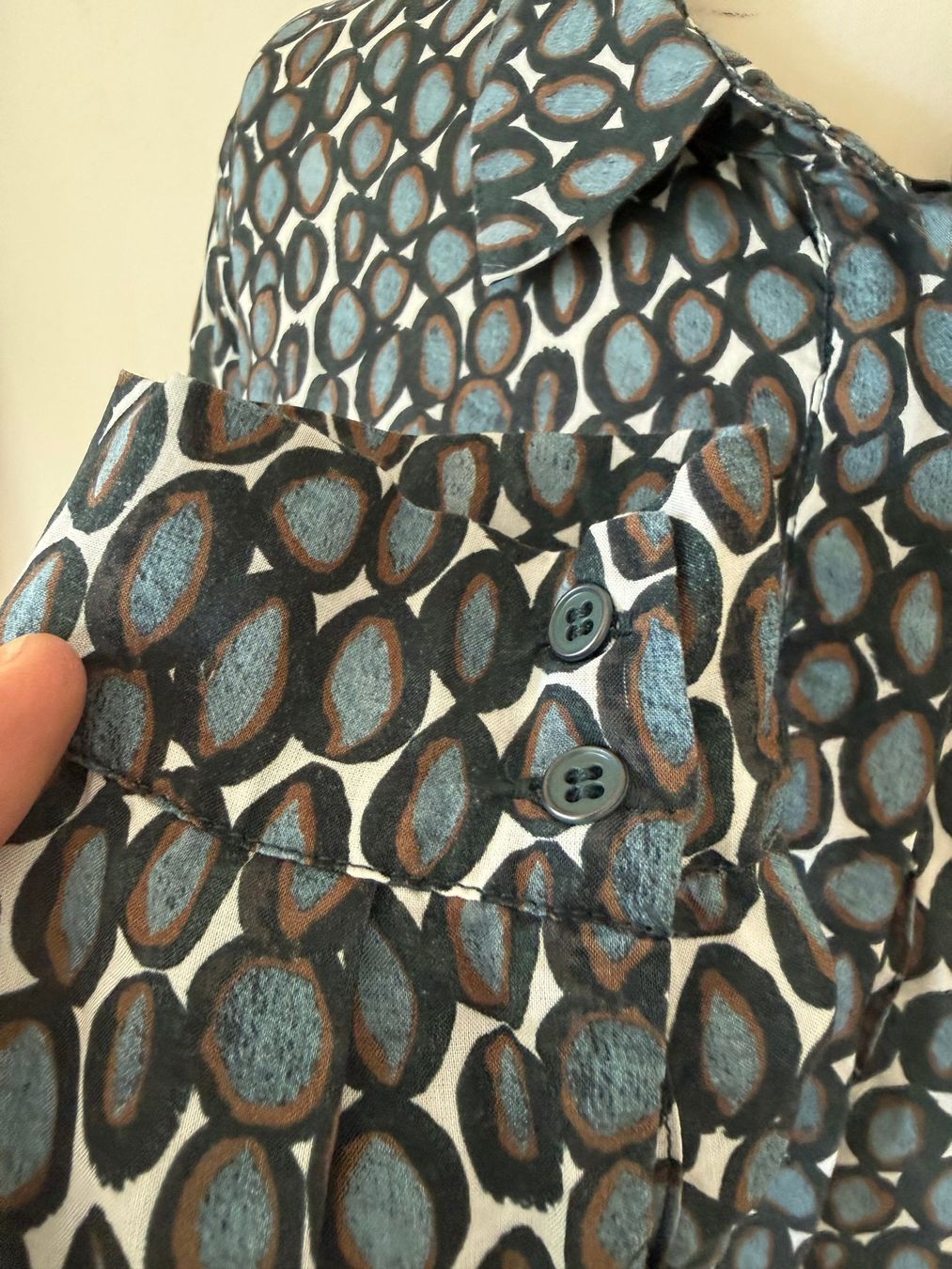 Nile Camicette: Nile Bluse Grösse L 100% Tencel – Usato da Kirchdorf AG venduto da coco123 6