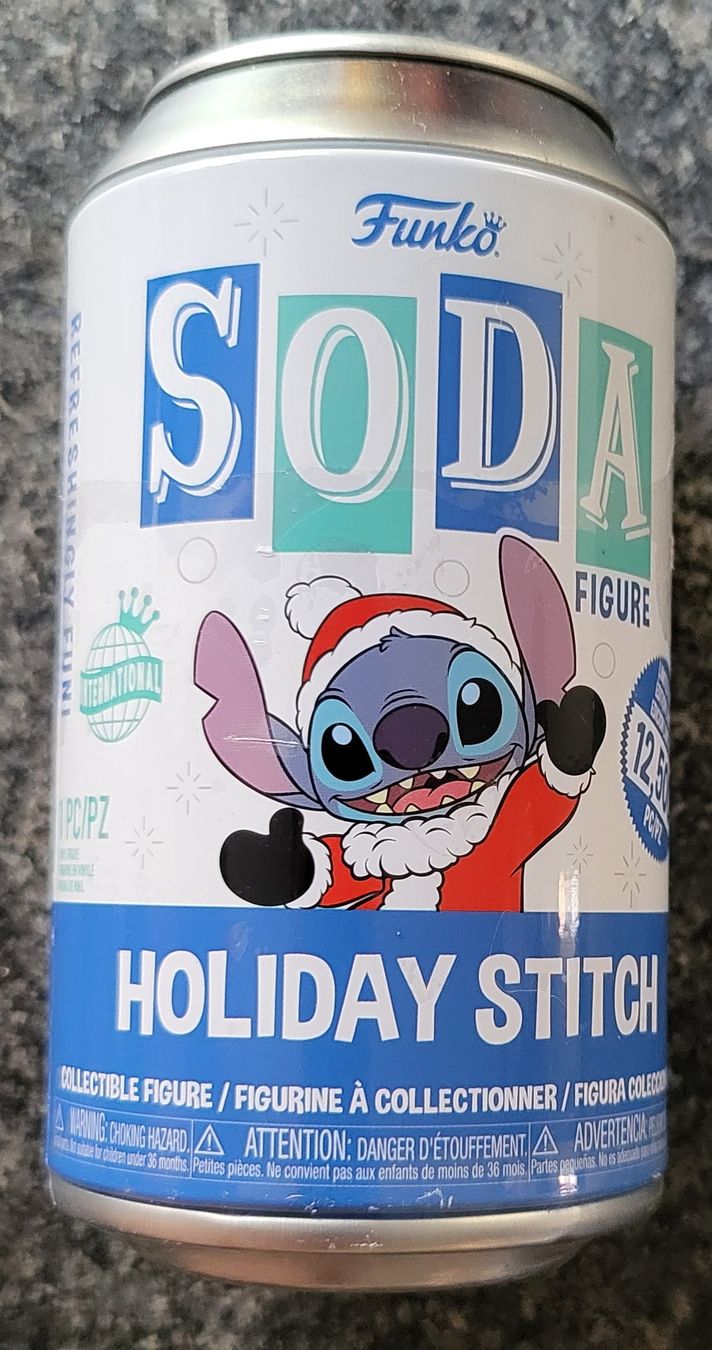 Funko Statuette: Funko Soda Disney   Holiday Stitch CHASE – Nuovo (secondo la descrizione) da Montet (Glâne) venduto da KOADA 2