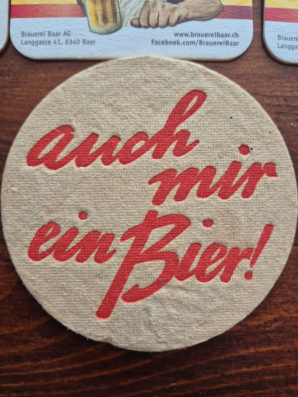 Untersetzer: Bier Brauerei Baar Bierdeckel – Gebraucht aus St.Gallen von Stocken64 3