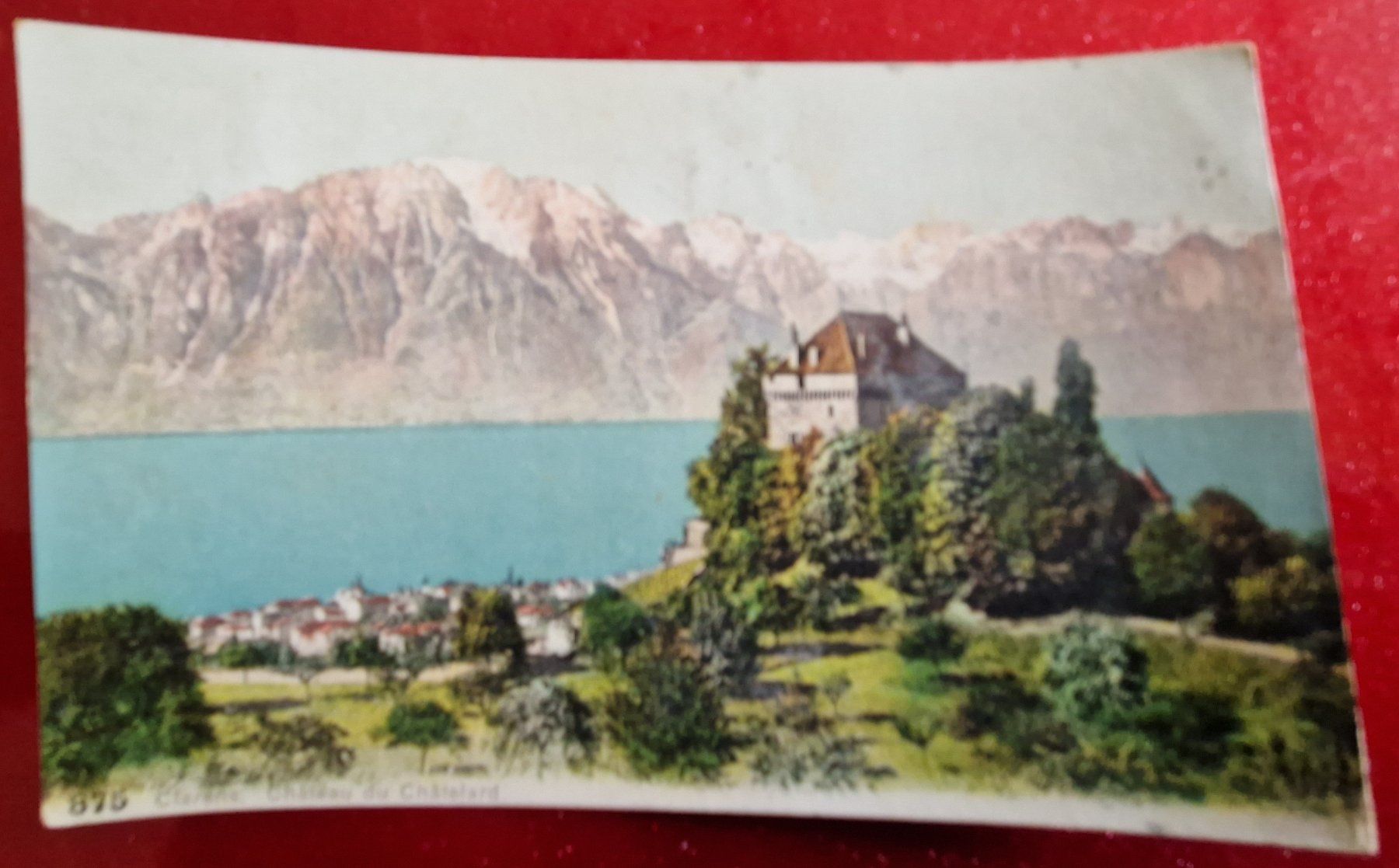 Cartoline postali: Clarens. Château de Châtelard 1913 – Usato da Melchnau venduto da Fishel