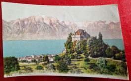Clarens. Château de Châtelard 1913