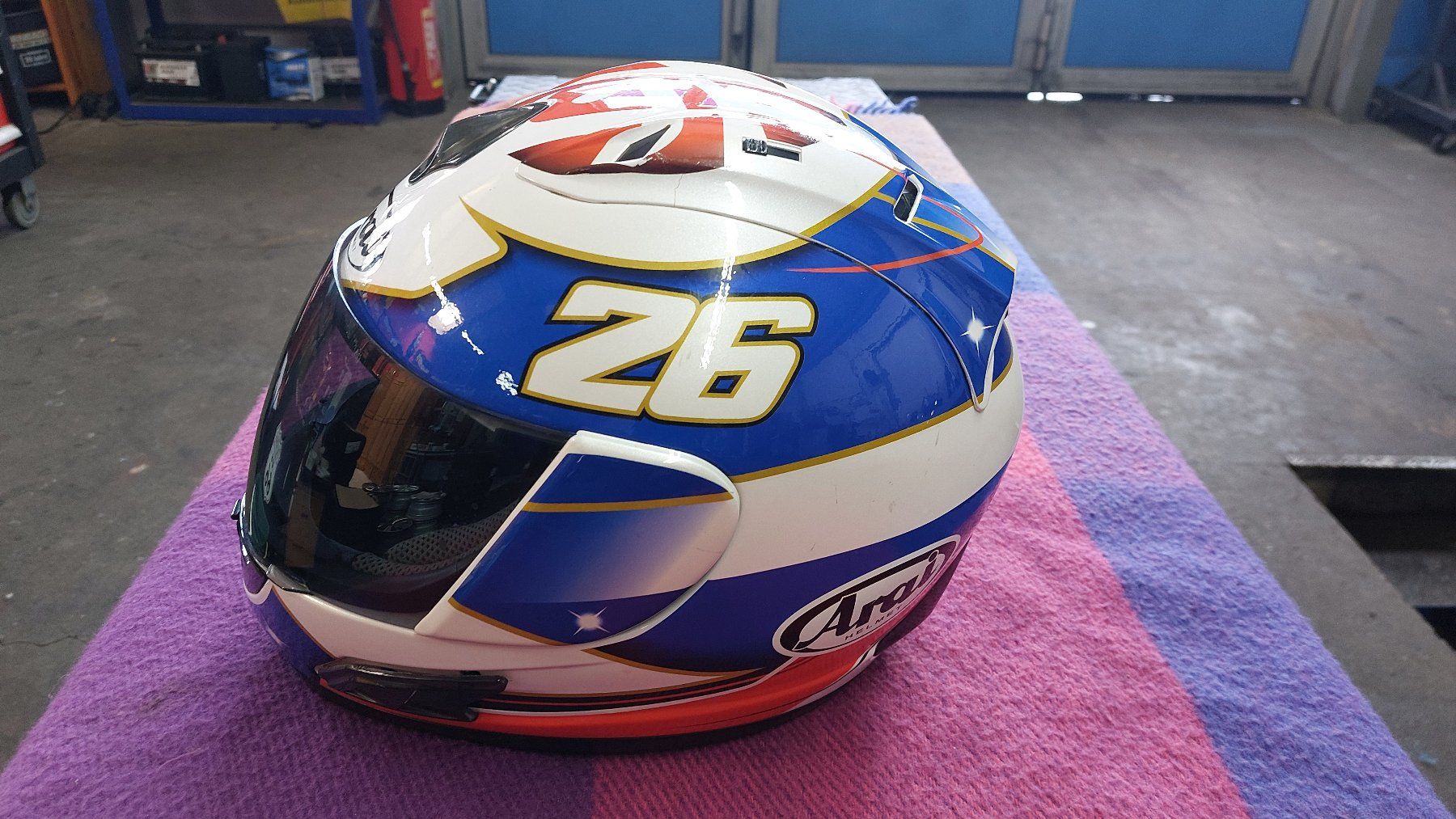 Arai Caschi & visiere: Arai Little Samurai Motorradhelm, Grösse  XL – Nuovo (secondo la descrizione) da Orpund venduto da Regenbogen19 3