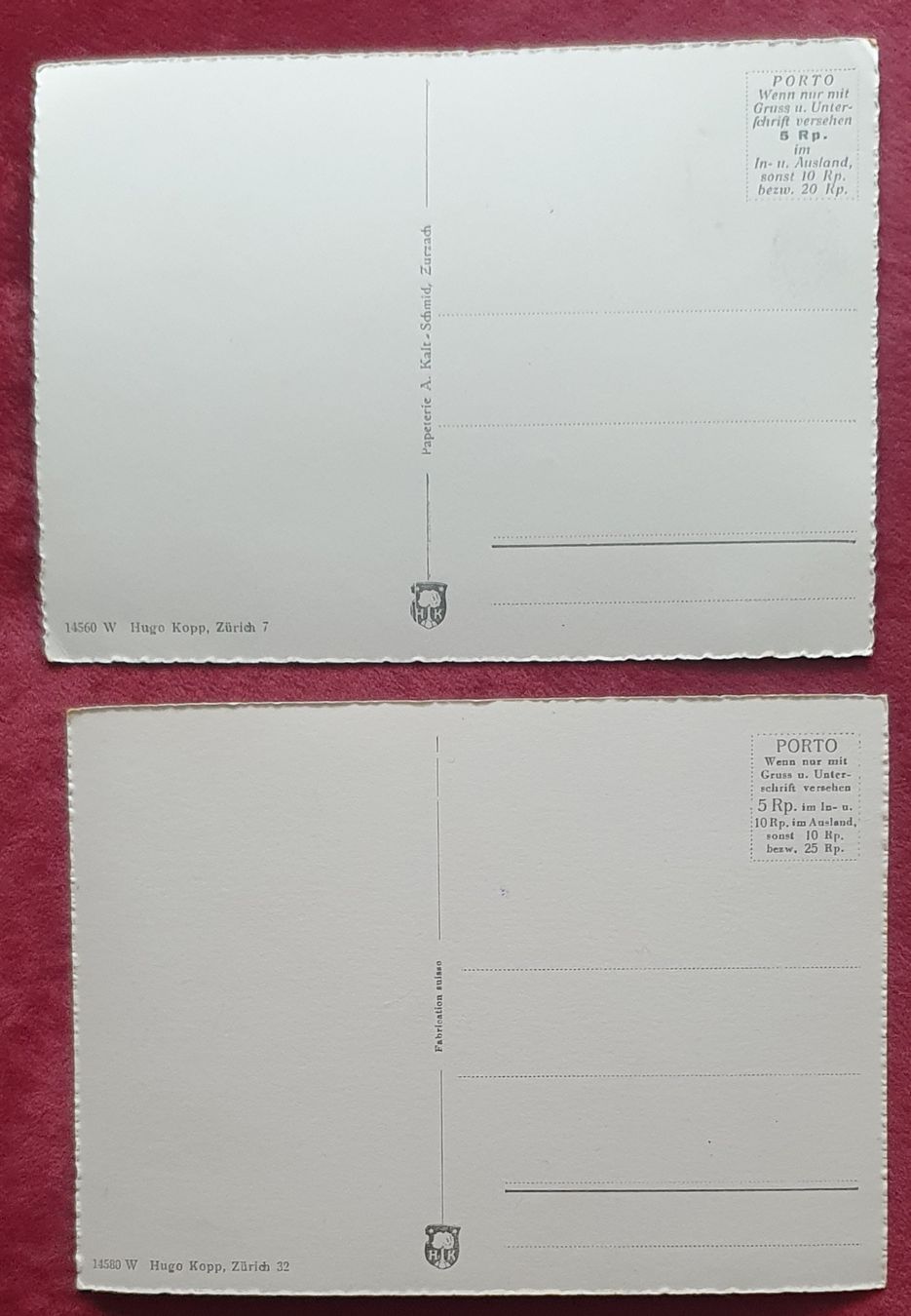 Cartoline postali: 2 Ansichtskarten Zurzach – Usato da Kreuzlingen venduto da Rschweiz1 3