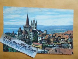 1964 Lausanne  - La Cathédral, le Lac et le Jura