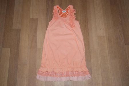 Sommerkleid Mini Molly, apricot, Gr. 122 (6/8)